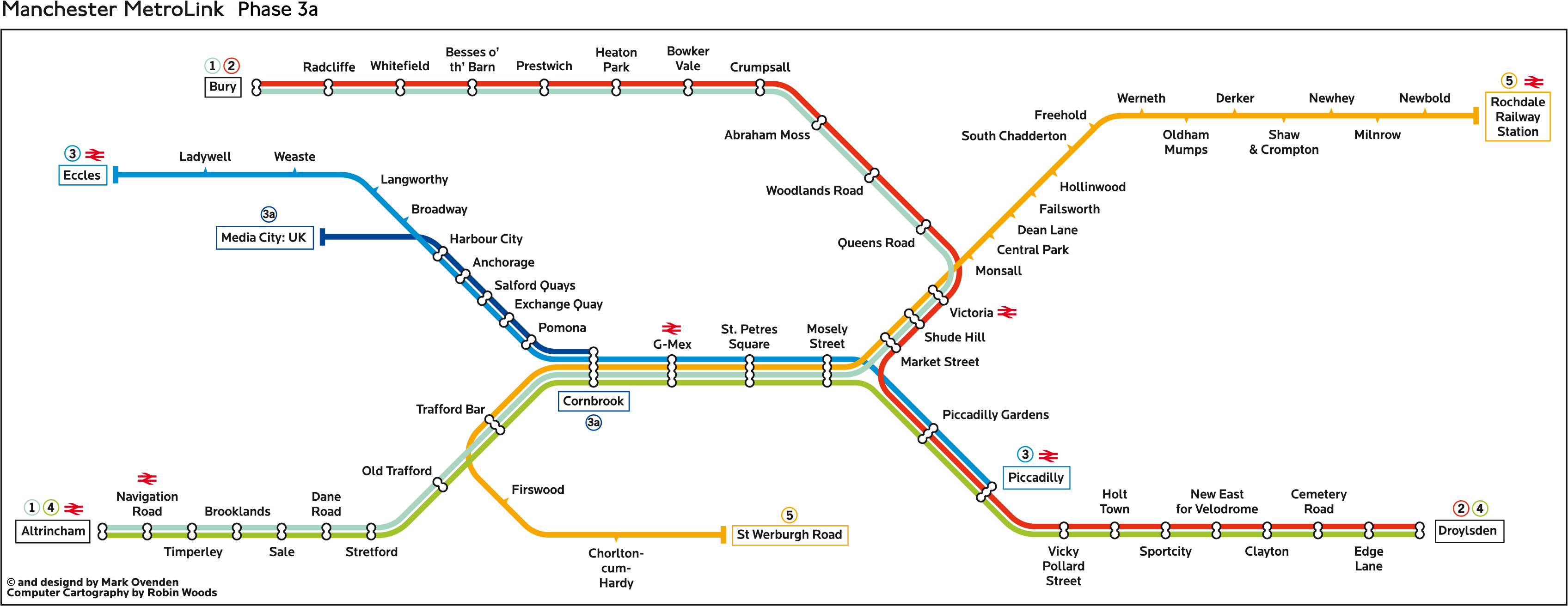 Lovemark Metrolink Map 